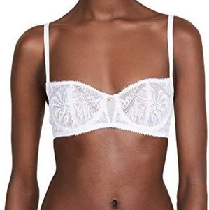 Natori Bella Balconette Sheer Bra 34C NWT